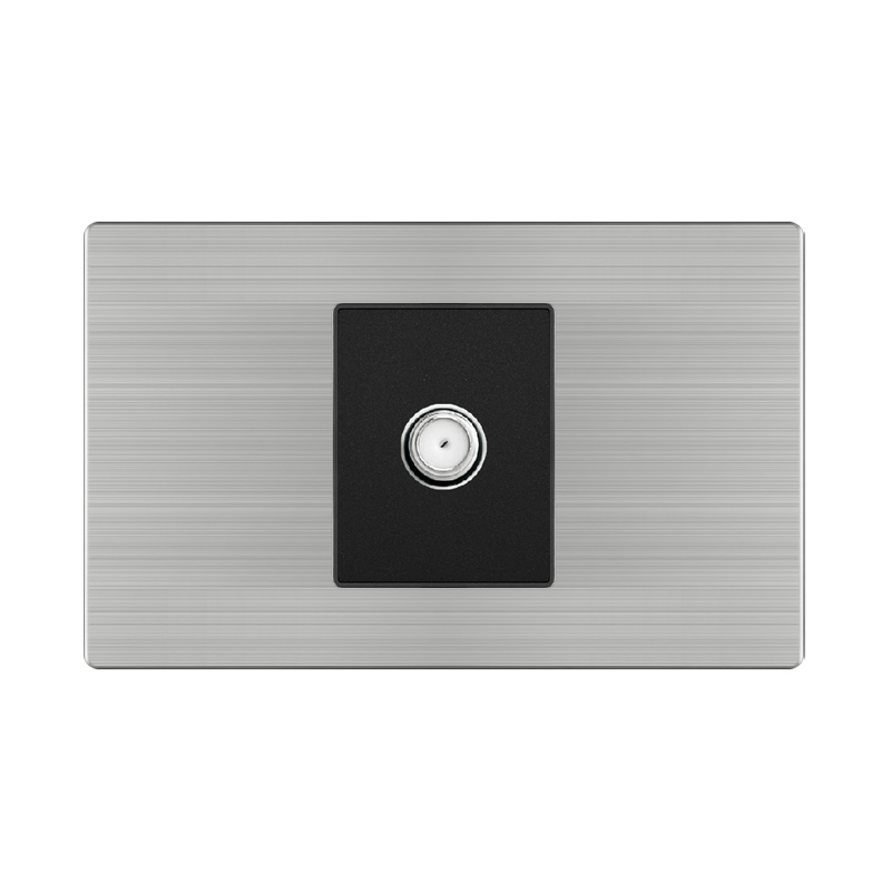 Stainless steel Socket L20-Satellite socket-Silver